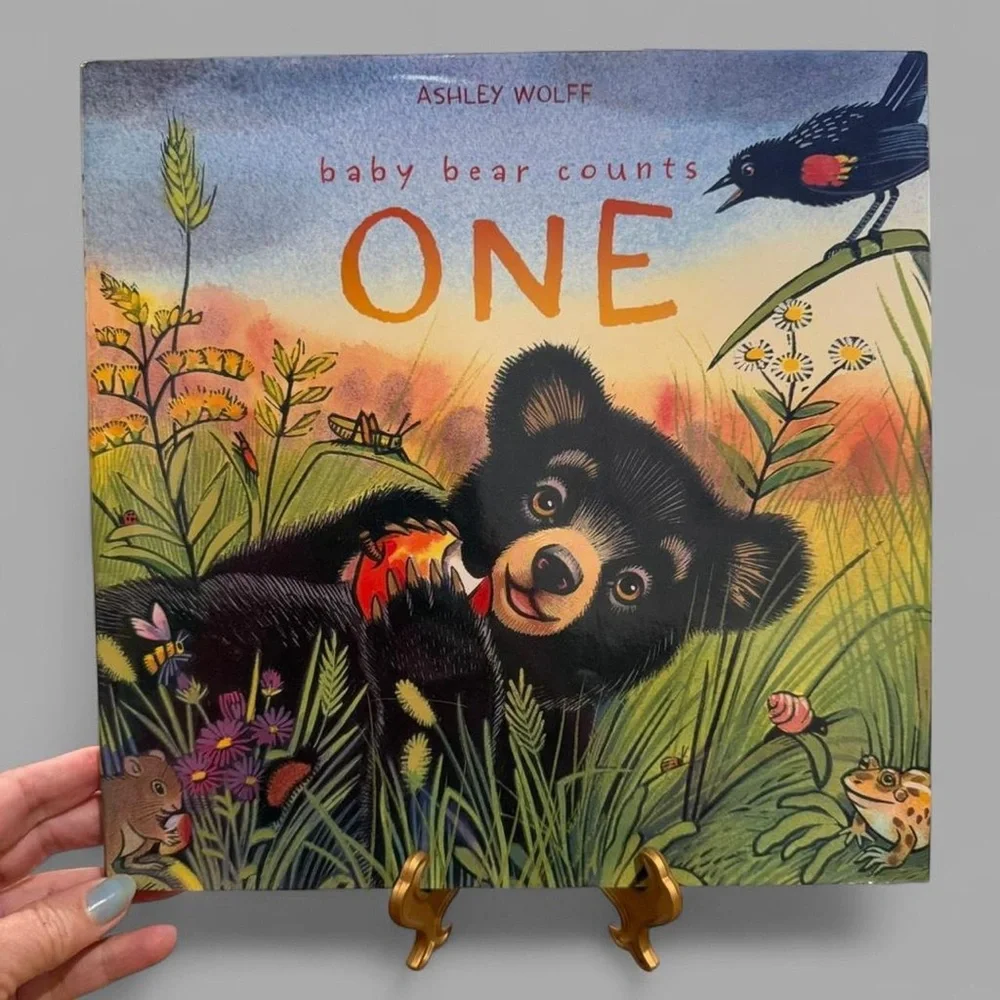 Ashley Wolff's Baby Bear Counts One Book - Colorful Learning Adventure